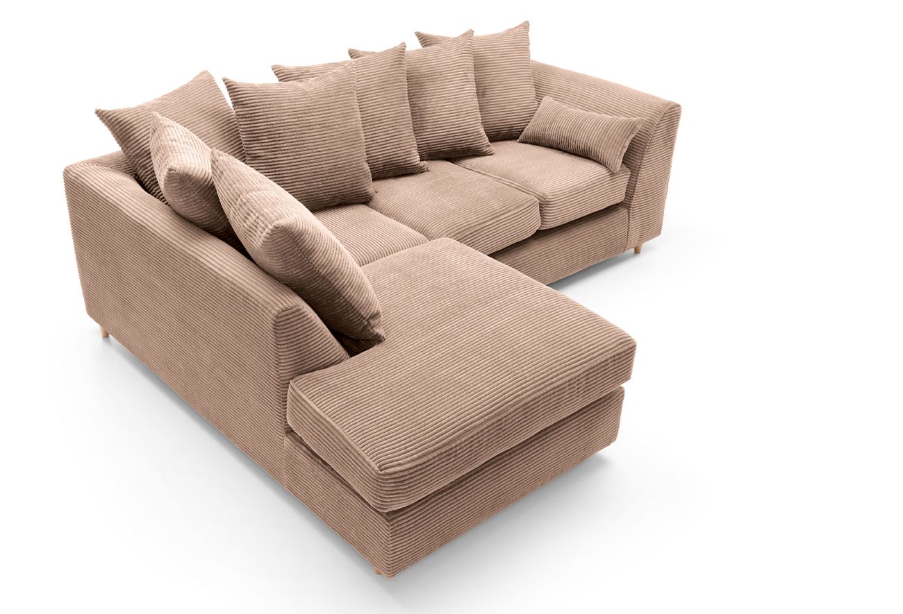 Jumbo Cord Corner Sofa
