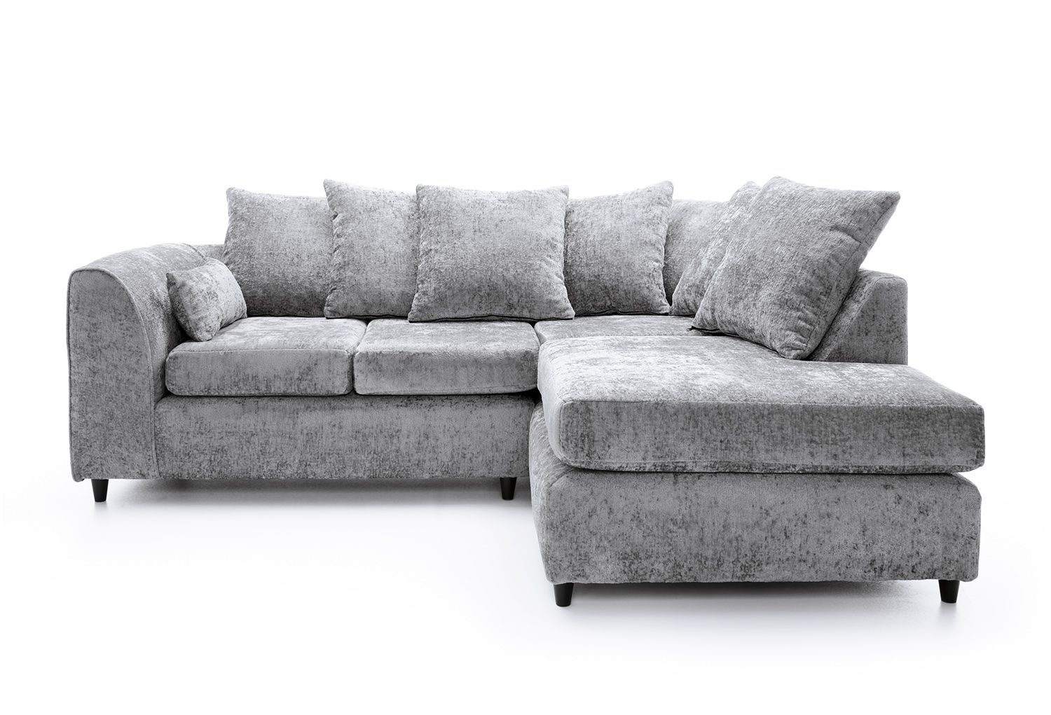 Harriet Crushed Chenille Corner Sofa
