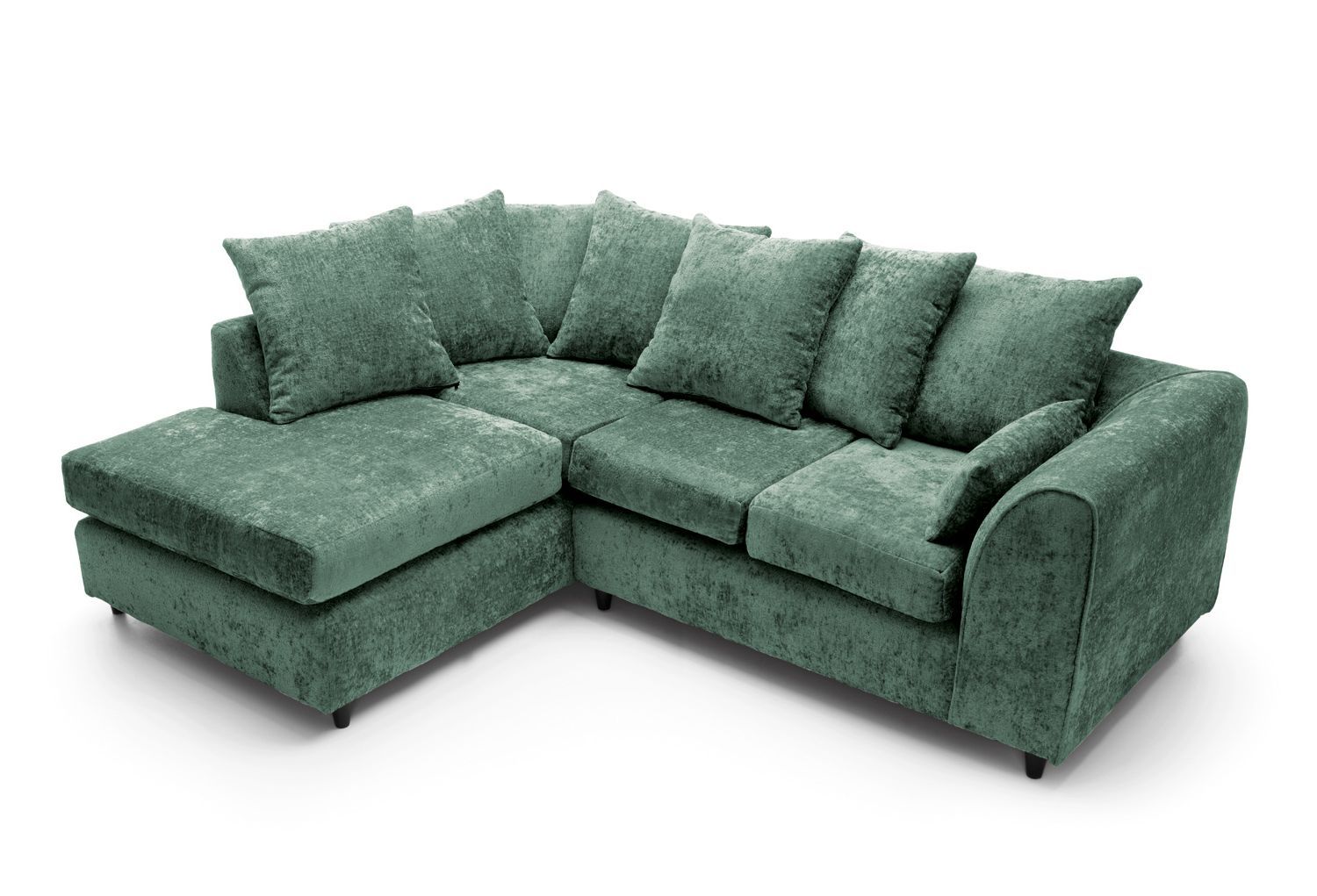 Harriet Crushed Chenille Corner Sofa